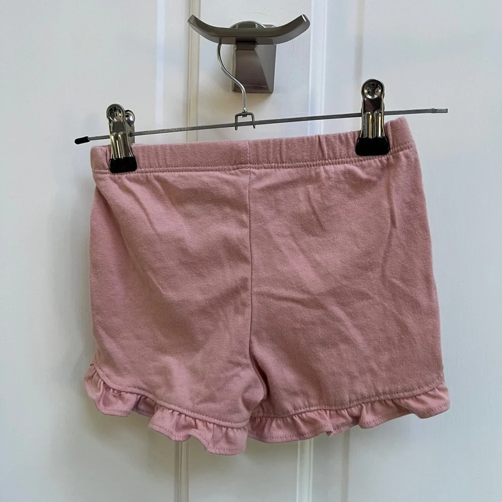 The Children’s Place 2T Pink Ruffle Soft Girls Shorts